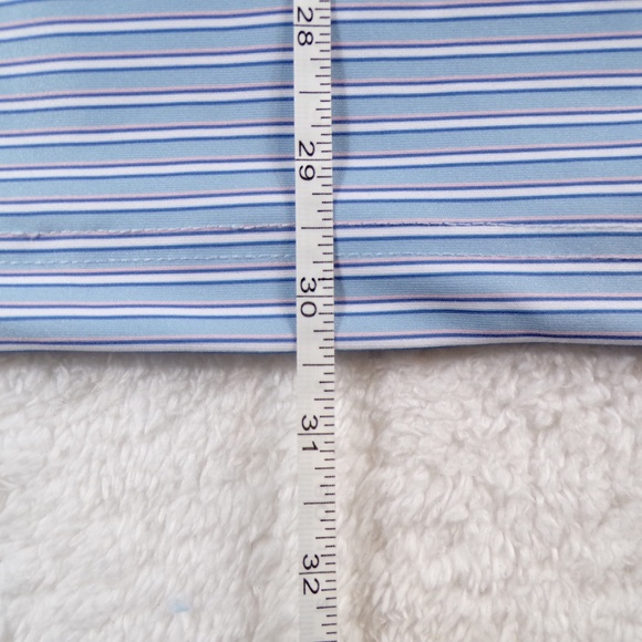 Cactus Man Ricky Singh Men's Size M Polo Blue Performance Tech - Picture 3 of 9